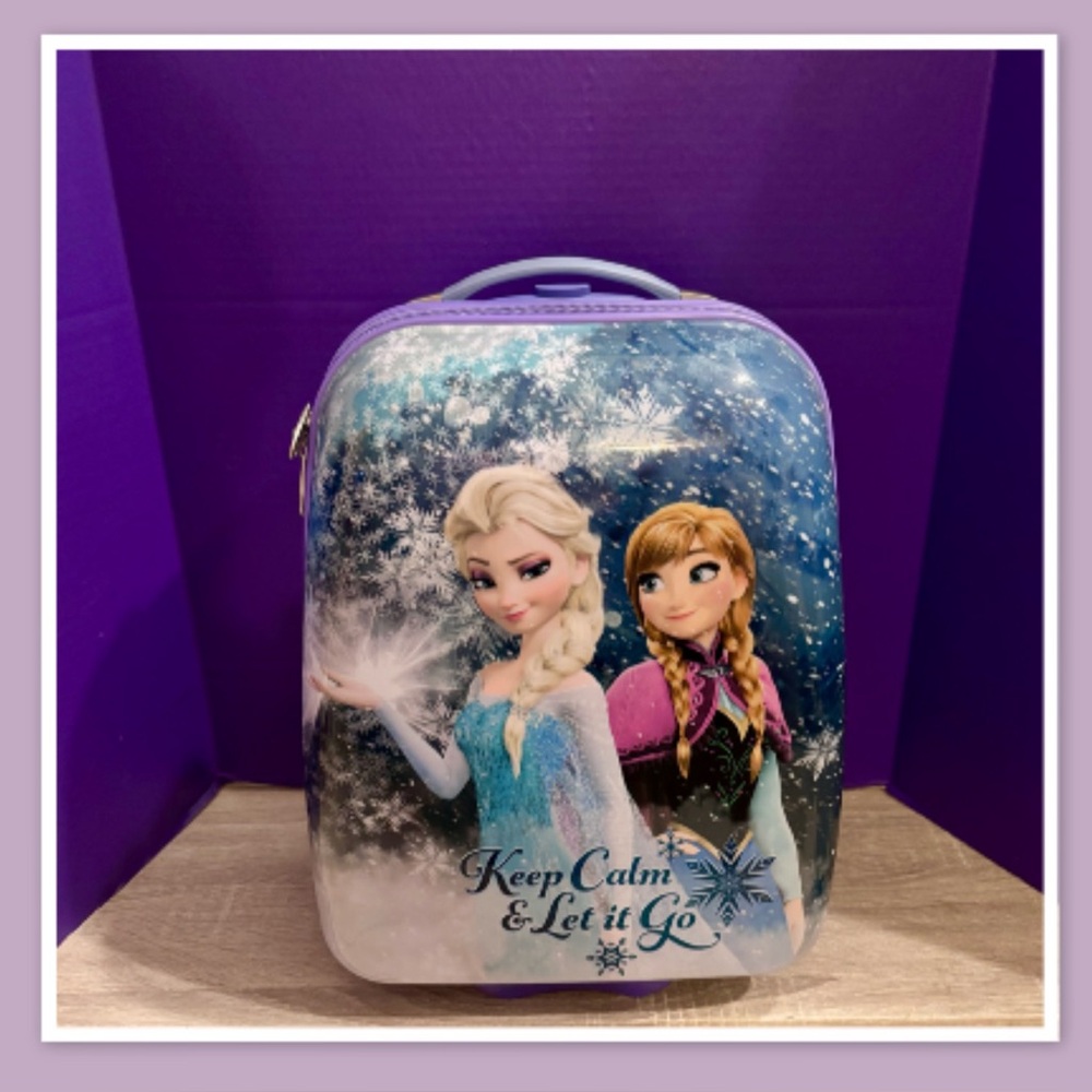 Disney American Tourister Frozen Hard-Sided Trolly Luggage For Kids